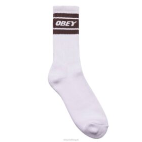 OBEY COOPER II SOCKS 4P801071 | OBEY Accessories White/Java Brown Men